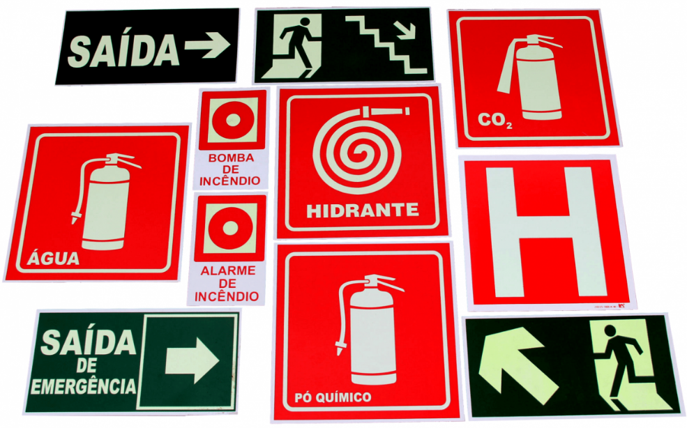 PLACAS DE SINALIZAÇÃO - 8